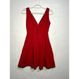 Lulu's Scarlet Sleeveless Mini Dress